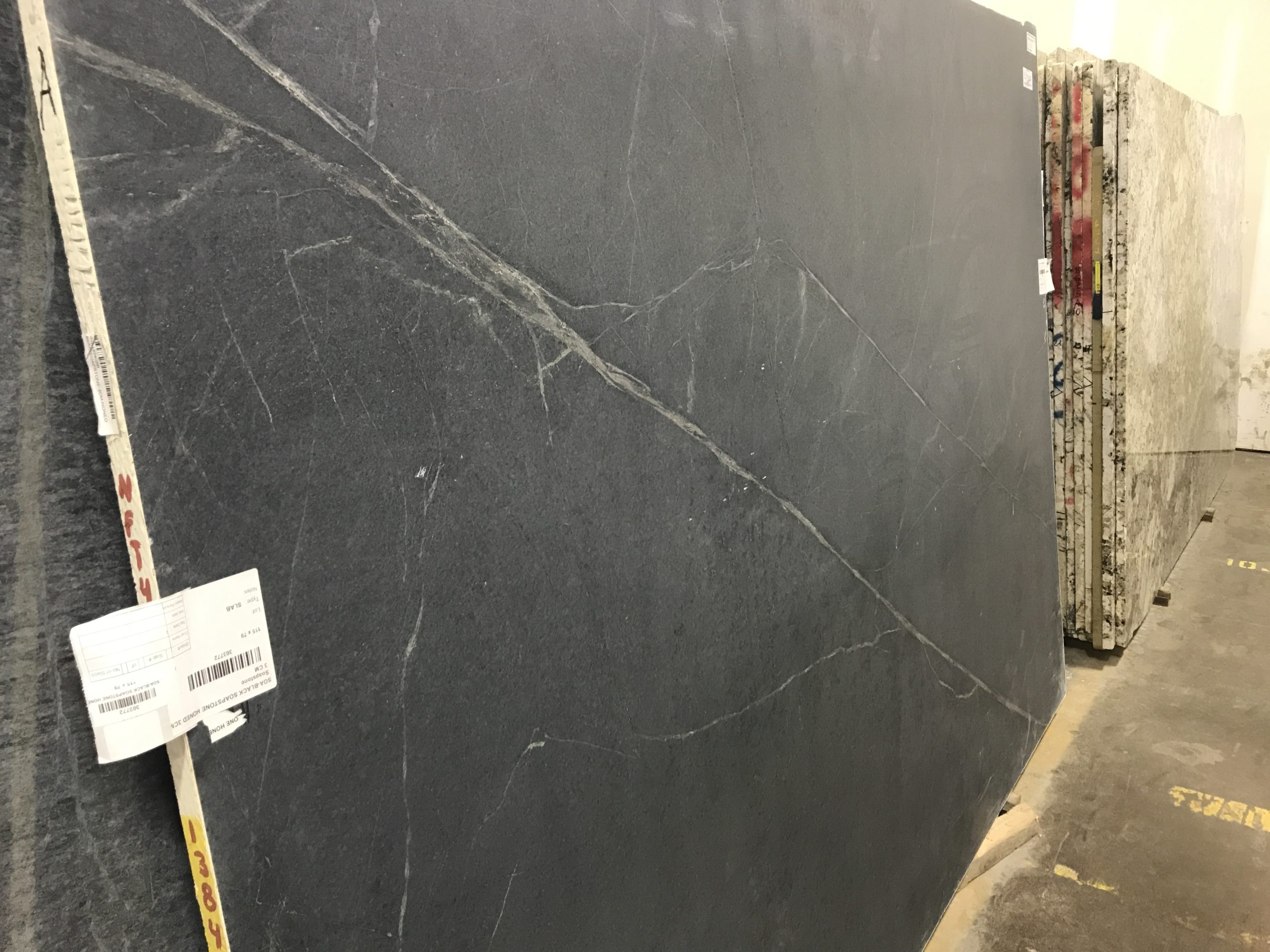 Black Soapstone Honed Kitchen & Bath Countertops & Installation